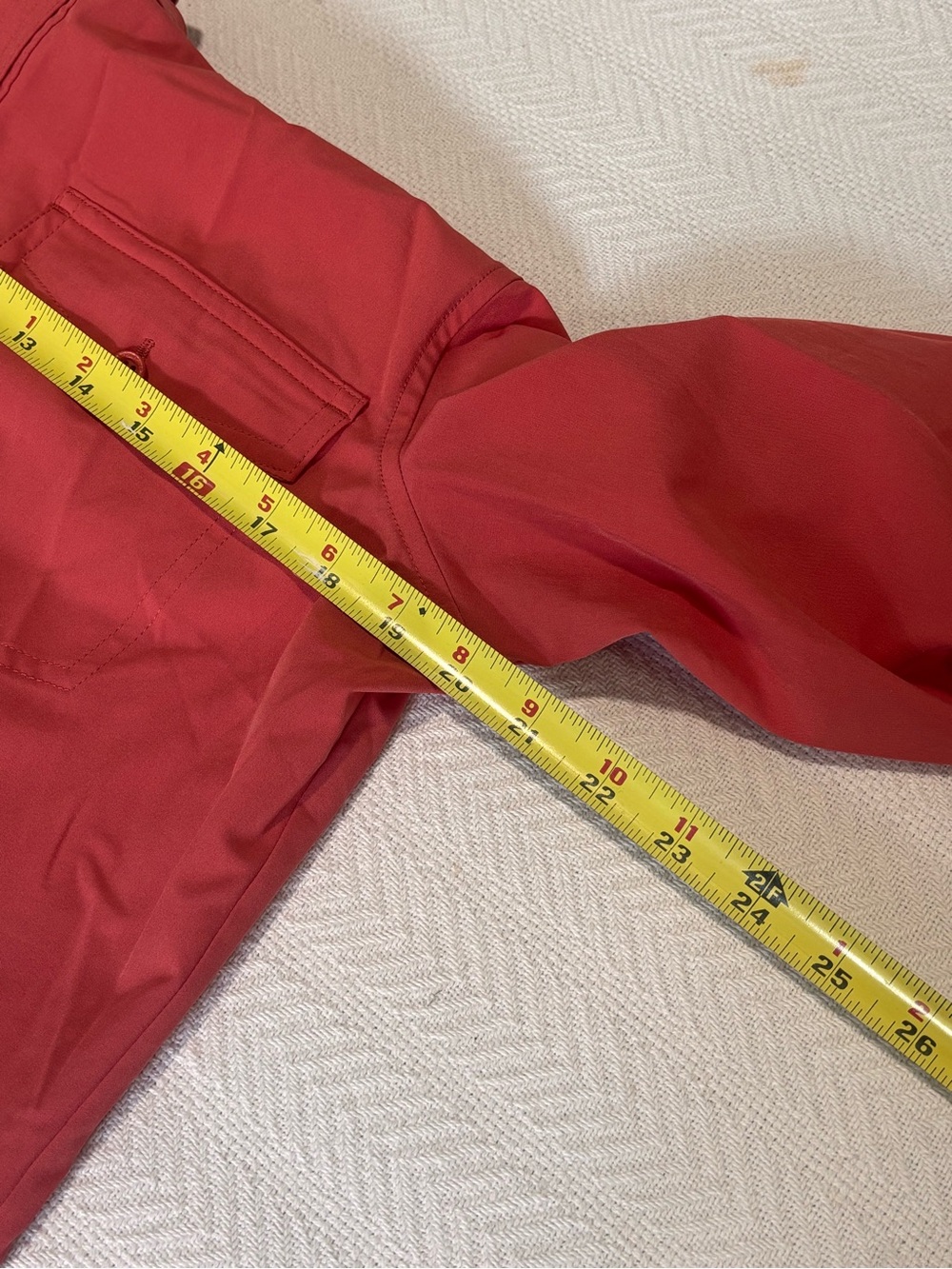 🔴Eddie Bauer Coral-Red Button Down Shirt - Picture 4 of 12